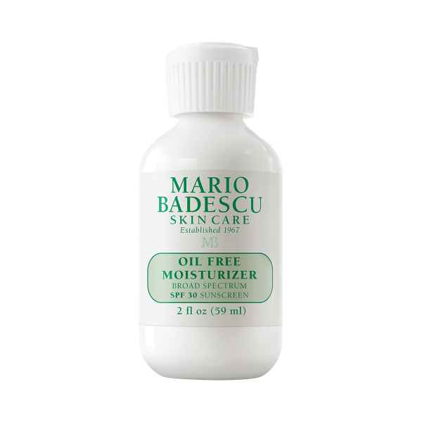 Flasche Mario Badescu Oil Free Moisturizer, SPF 30, 59 ml.