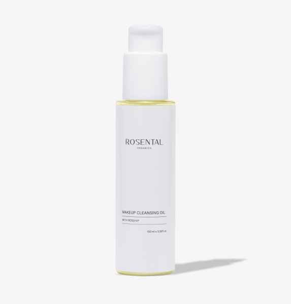 Rosental Organics Makeup Cleansing Oil mit Hagebutte, 100 ml Flasche auf weißem Hintergrund.