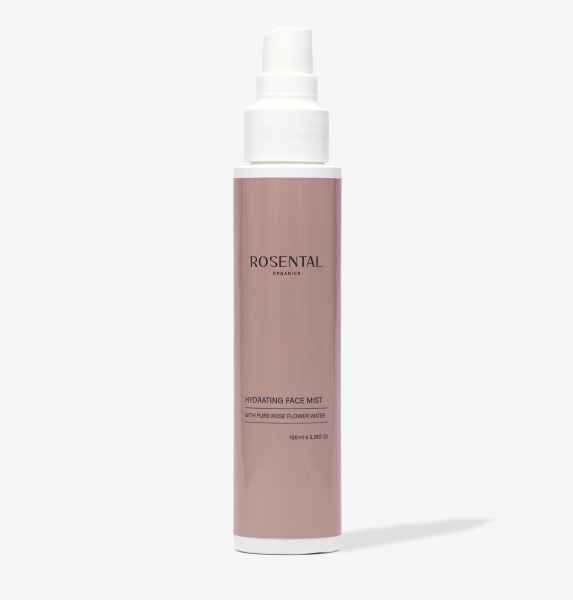 Rosental Organics Hydrating Face Mist, 100 ml, auf weißem Hintergrund.